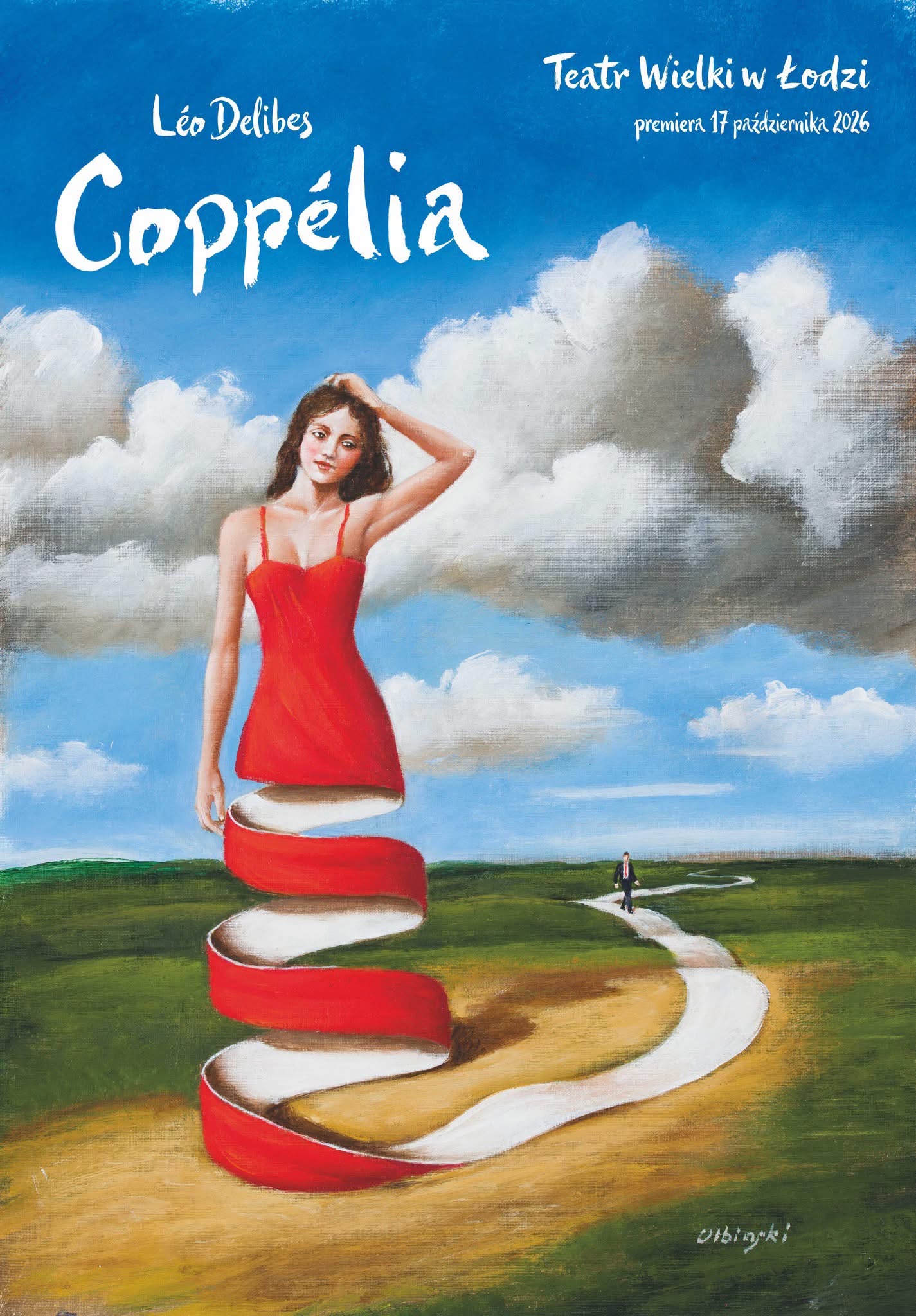 Affiche Coppélia — chorégraphie Julien Guérin — 16 et 17 octobre 2026 à Łódź